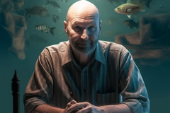 Grandmasterp_a_man_with_a_chess_mat_under_the_water_and_underwa_9c7159c0-cf72-42d5-ad57-d849b569121a