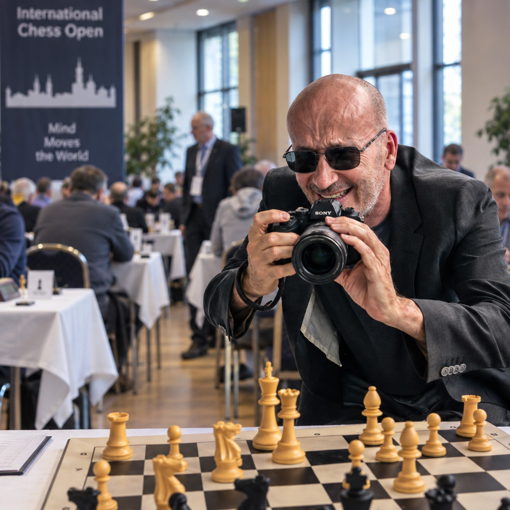 Peter Kranzl hinter der Kamera